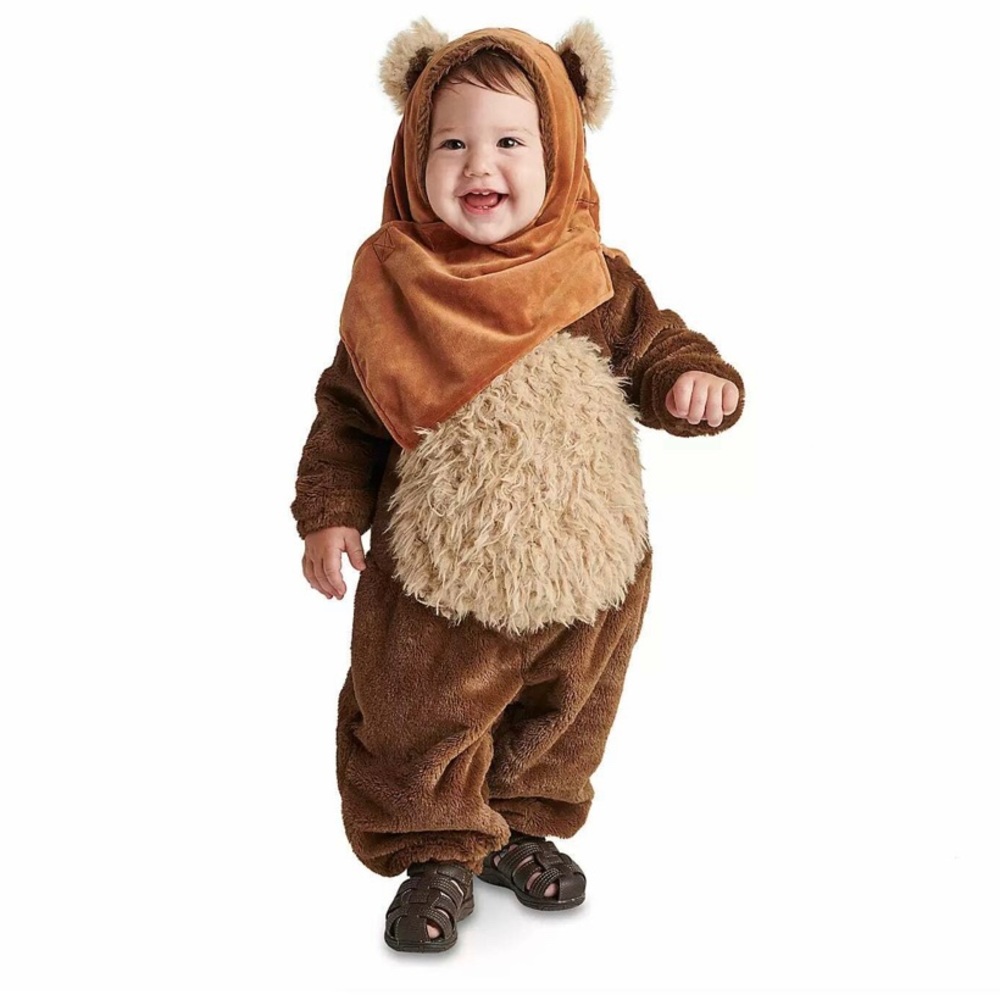 Disney Authentic Star Wars Ewok Baby Costume for Kids Size 12-18 Months